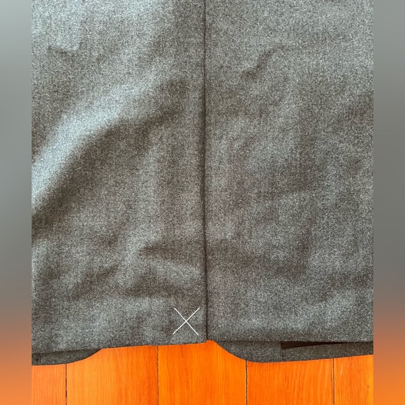 NWOT Madewell Roebling Two-Button Blazer in Italian Fabric 40R -Heather Charcoal - Picture 2 of 11